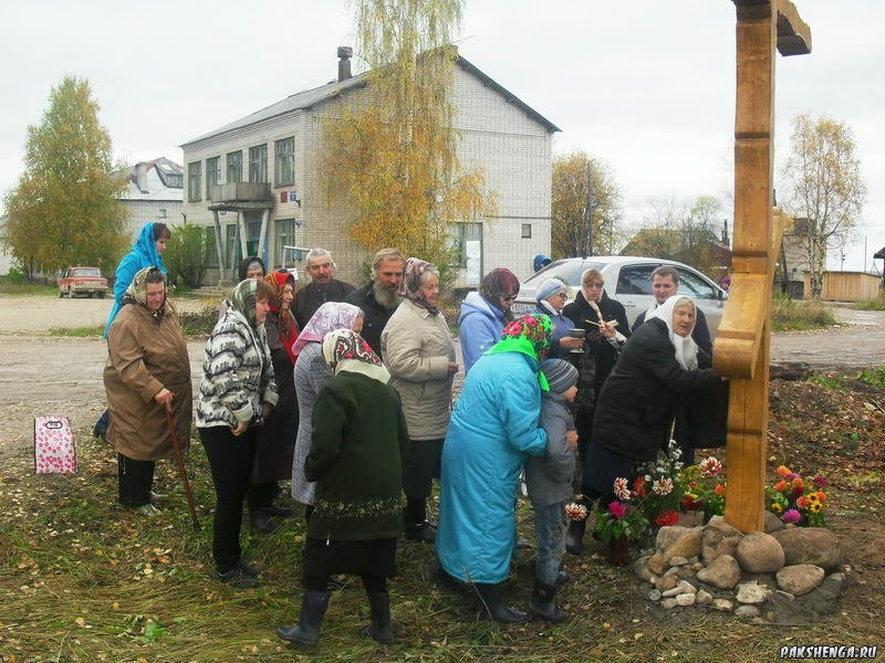 Освящение Покаянного Креста. 27 сентября 2012 г.